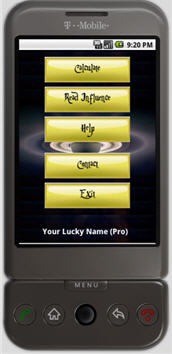 Your Lucky Name Android App