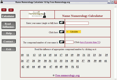 numerology personality number calculator